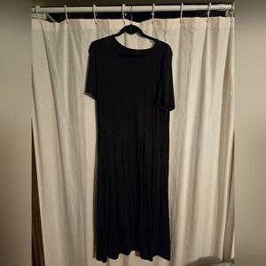 Quince Short Sleeve Tencel Midi Dress, XL